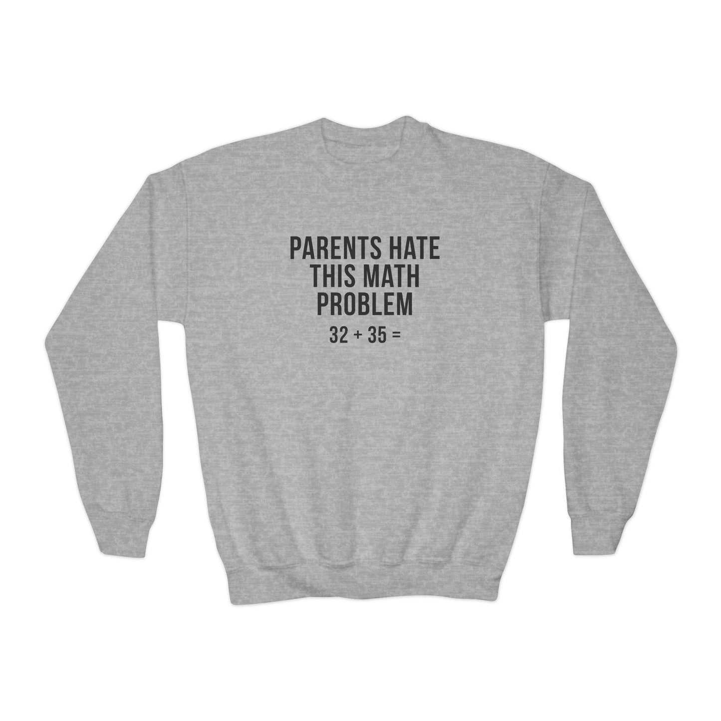 Parents Hate This Math Problem, 32 + 35