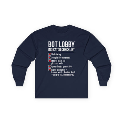 Bot Lobby Indicator Checklist