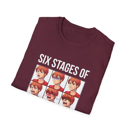 Six Stages of Gamer Rage (Male Version)
