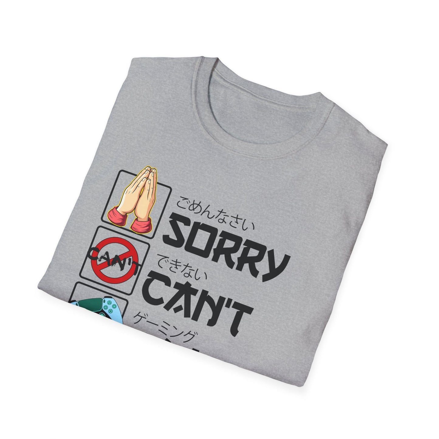 Sorry. Can't. Gaming. Bye. (Anime Version)