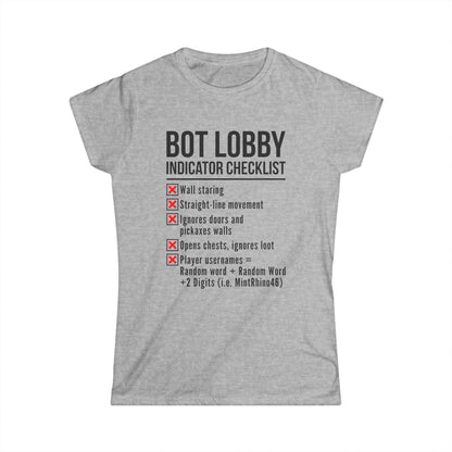 Bot Lobby Indicator Checklist