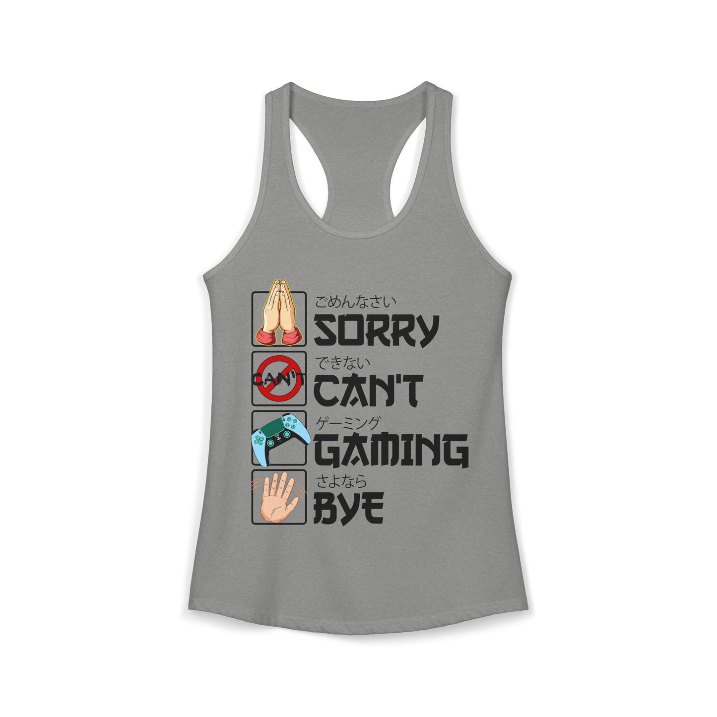 Sorry. Can't. Gaming. Bye. (Anime Version)