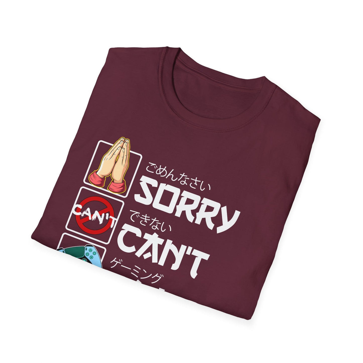 Sorry. Can't. Gaming. Bye. (Anime Version)