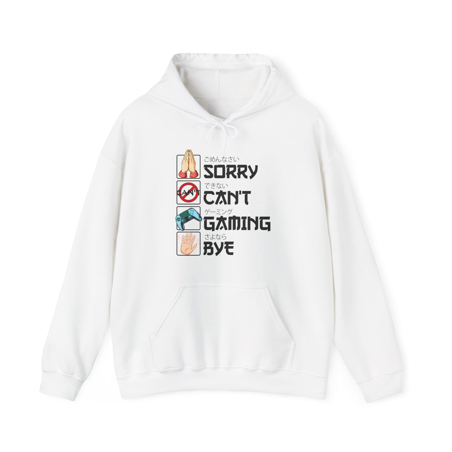 Sorry. Can't. Gaming. Bye. (Anime Version)