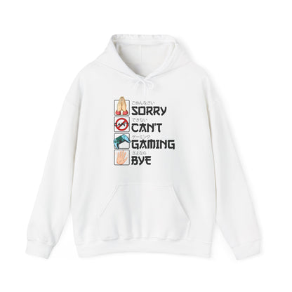 Sorry. Can't. Gaming. Bye. (Anime Version)