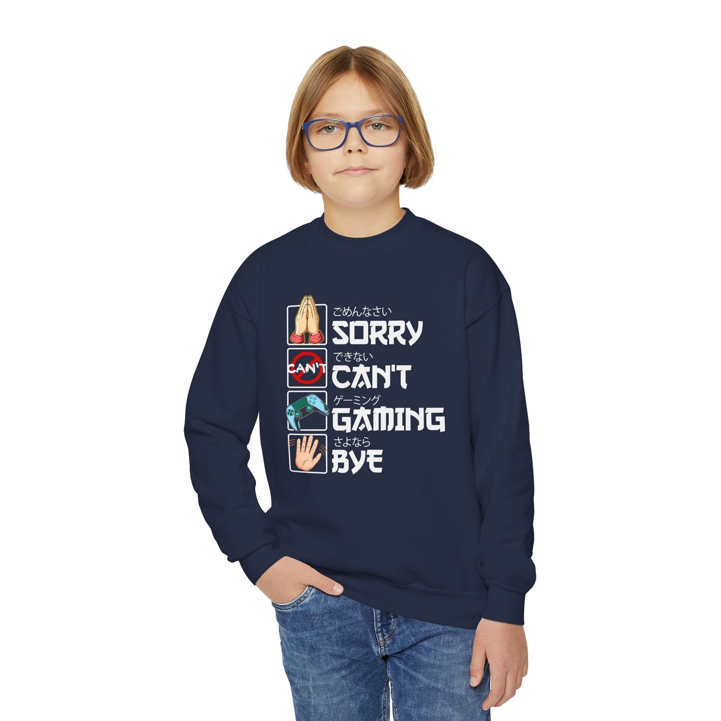 Sorry. Can't. Gaming. Bye. (Anime Version)