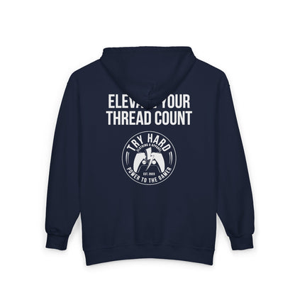 Elevate Your Thread Count (Try Hard Logo)