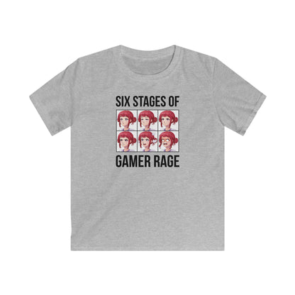 Six Stages of Gamer Rage (Female Version)