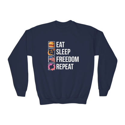 Eat. Sleep. Freedom. Repeat.