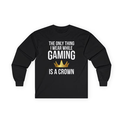 The Only Thing I Wear While Gaming is a Crown