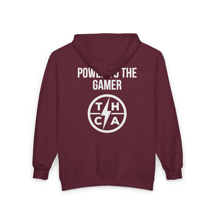 Power to the Gamer (THCA Logo)