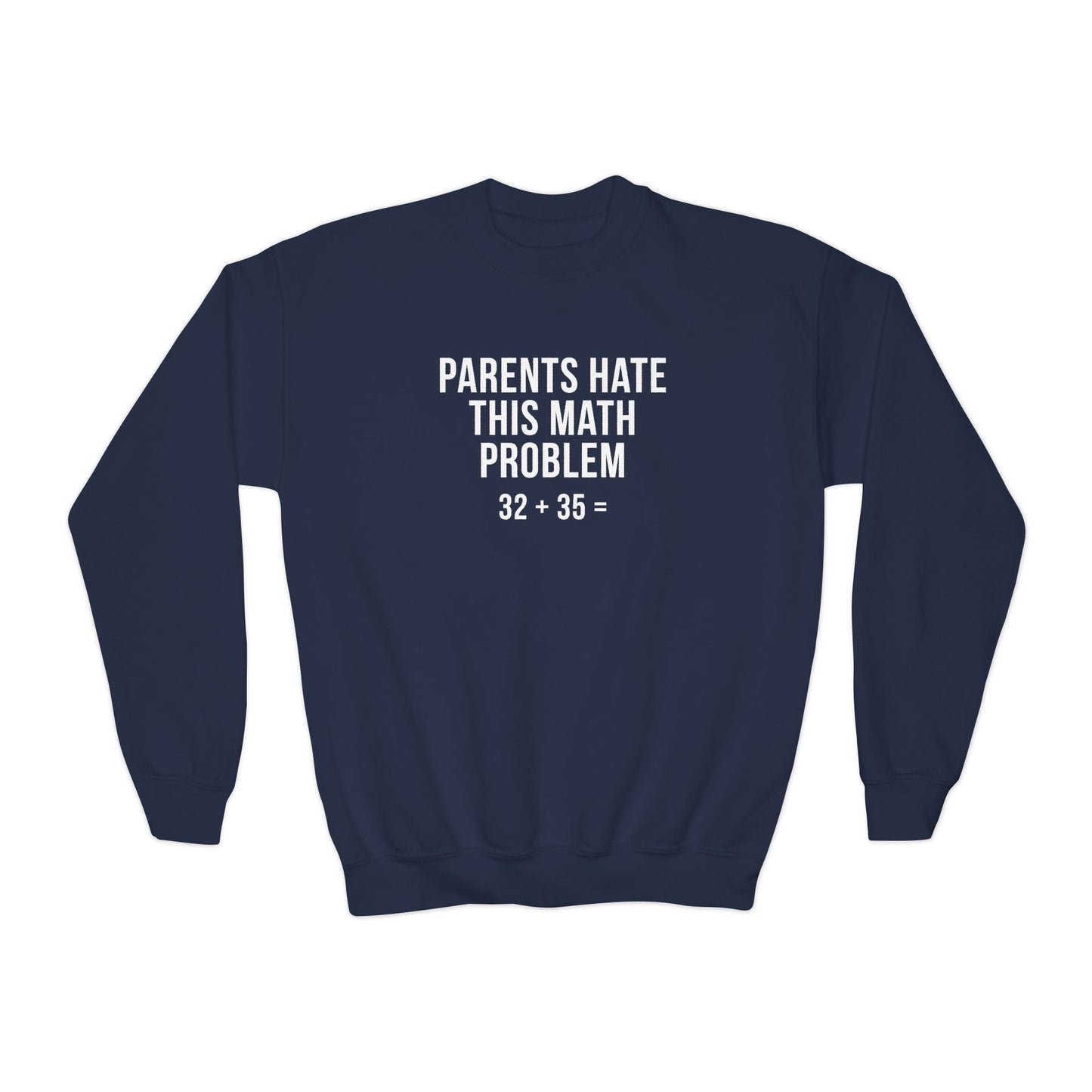 Parents Hate This Math Problem, 32 + 35