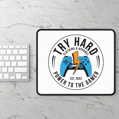 Try Hard Clothing & Apparel (Controller Logo) — Gaming Mouse Pad