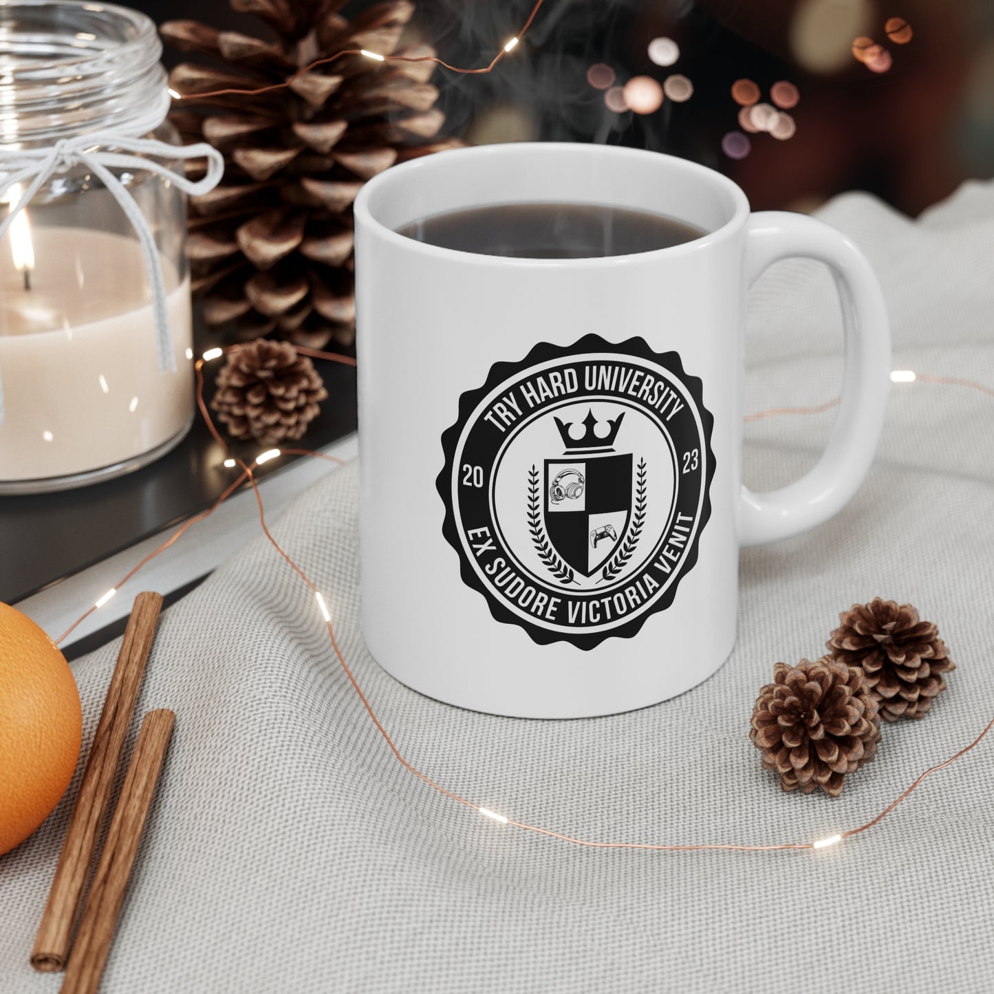 Try Hard University — Coffee Mug (11 oz)