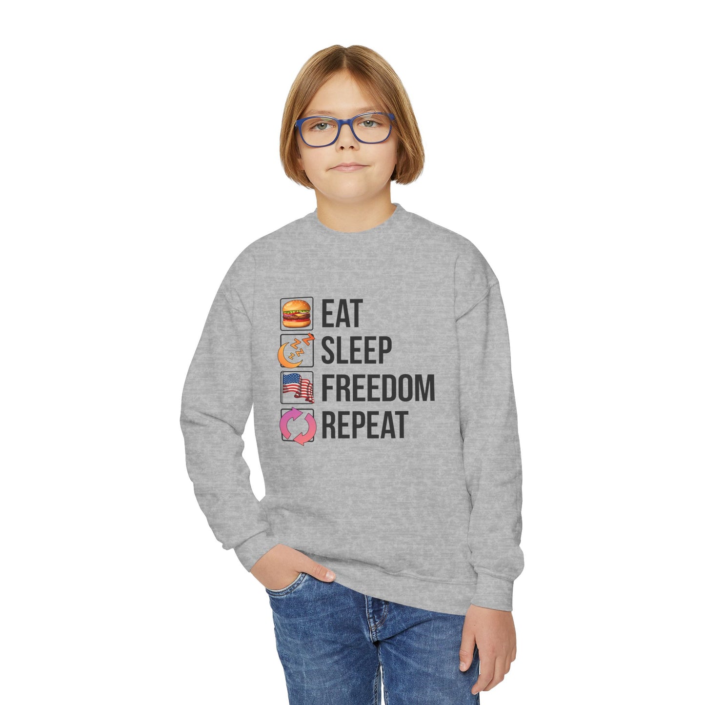 Eat. Sleep. Freedom. Repeat.