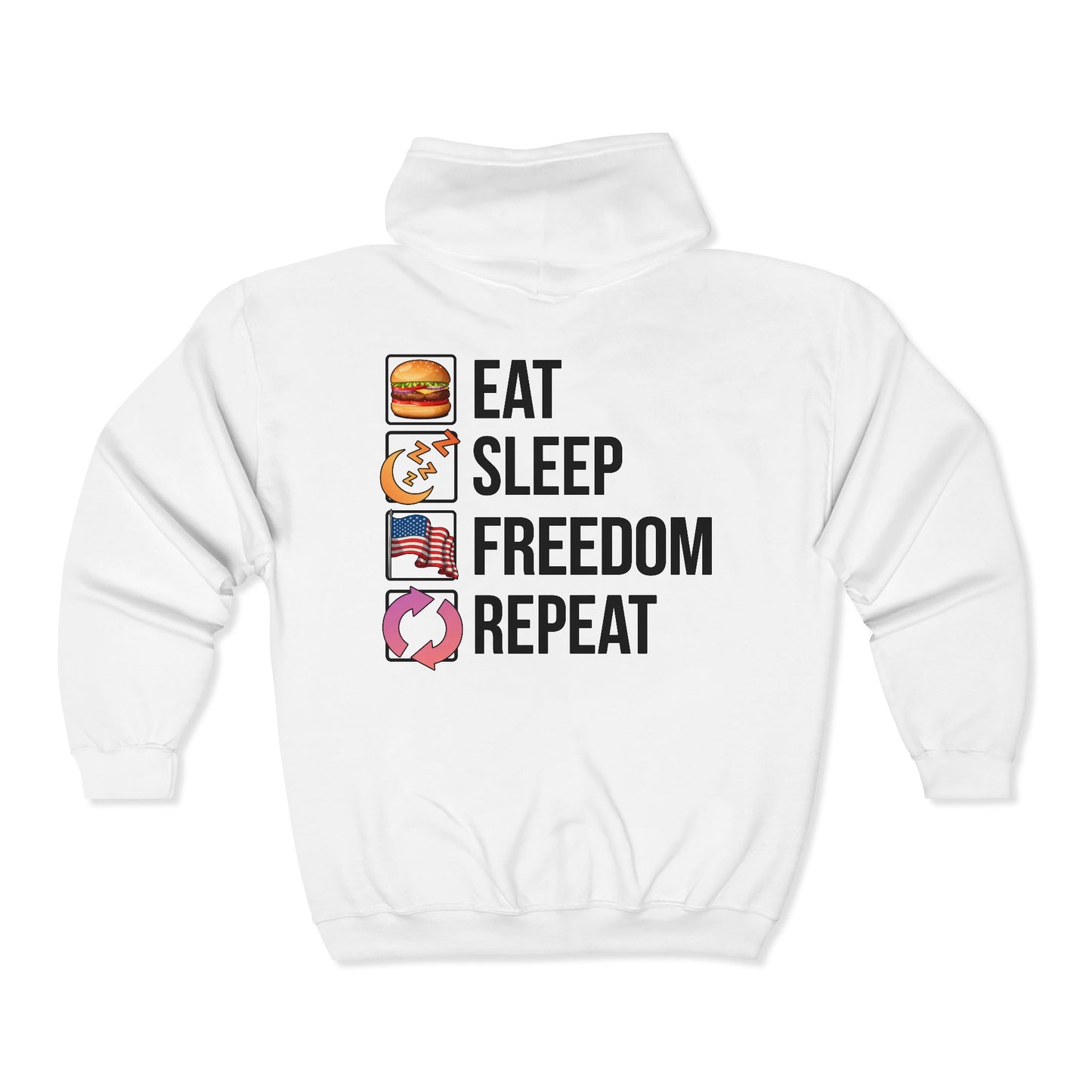 Eat. Sleep. Freedom. Repeat.