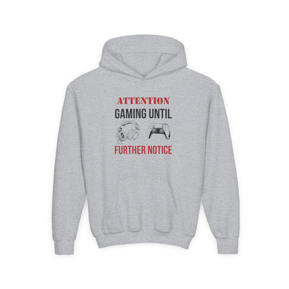 Attention: Gaming Until Further Notice