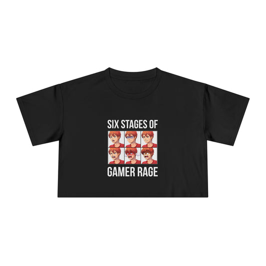 Six Stages of Gamer Rage (Male Version)