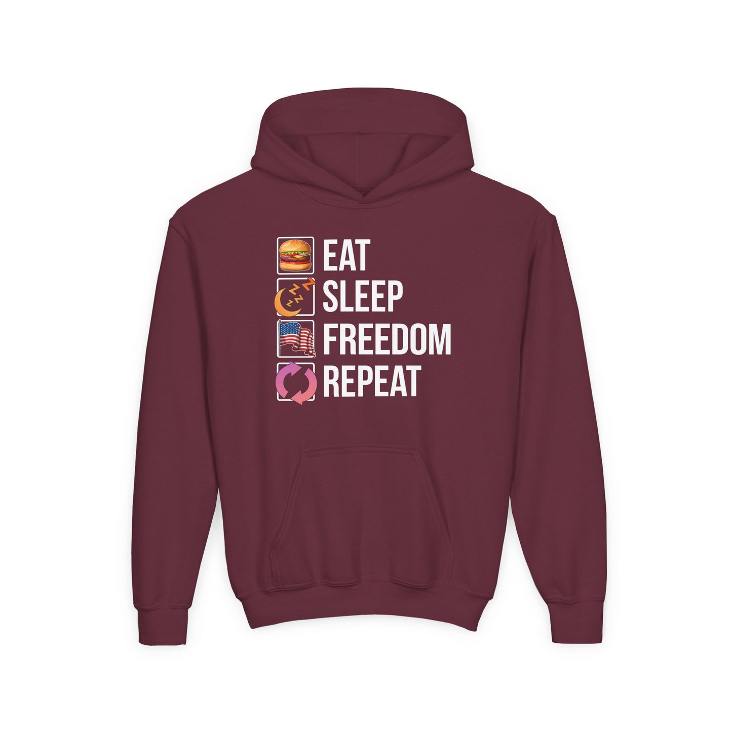 Eat. Sleep. Freedom. Repeat.
