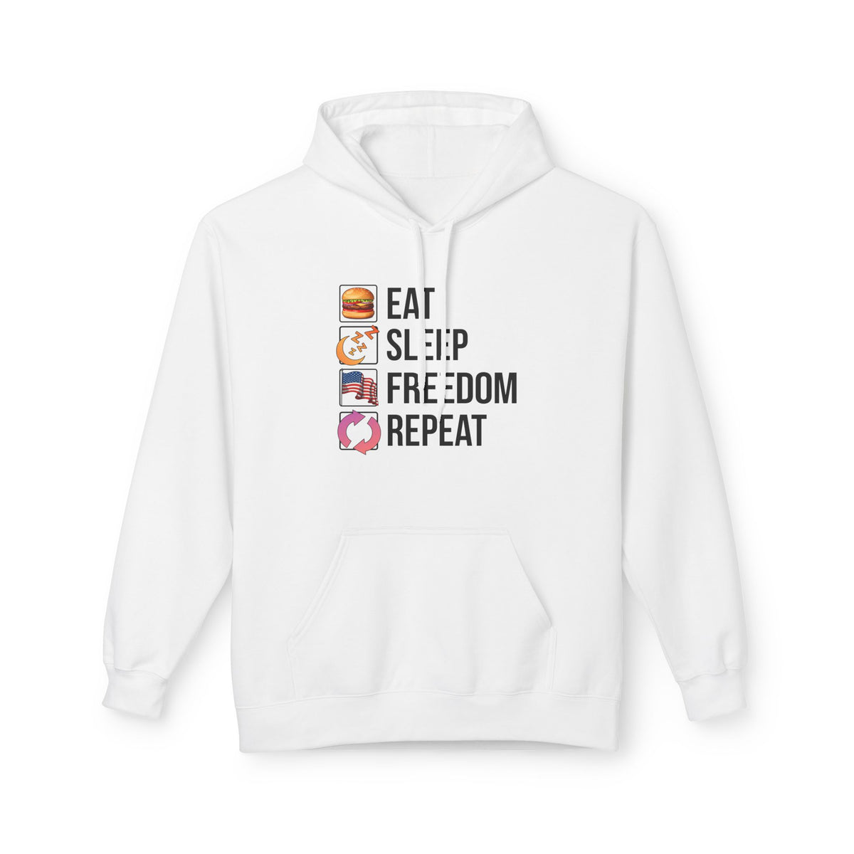 Eat. Sleep. Freedom. Repeat.