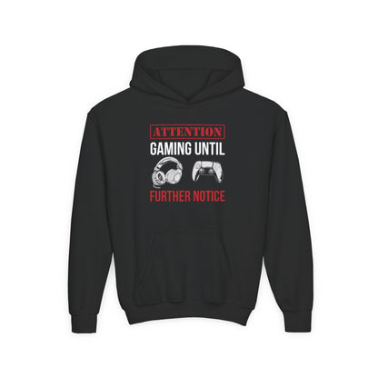Attention: Gaming Until Further Notice