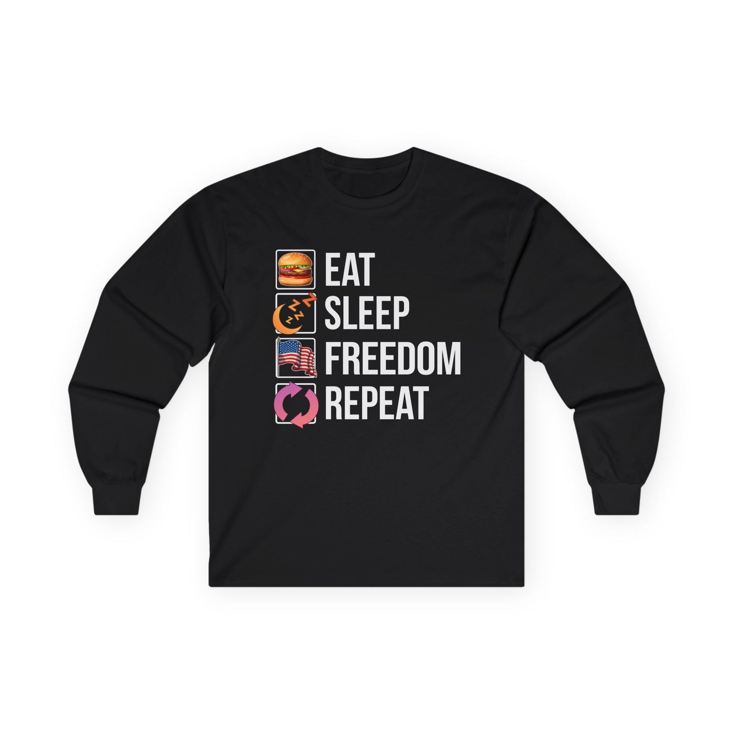 Eat. Sleep. Freedom. Repeat.