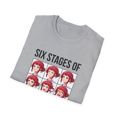 Six Stages of Gamer Rage (Female Version)