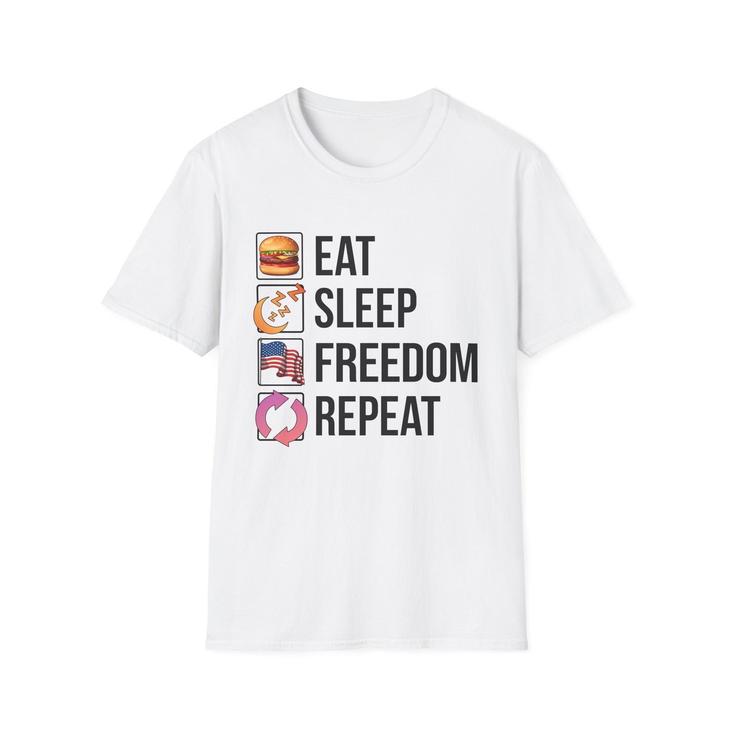 Eat. Sleep. Freedom. Repeat.