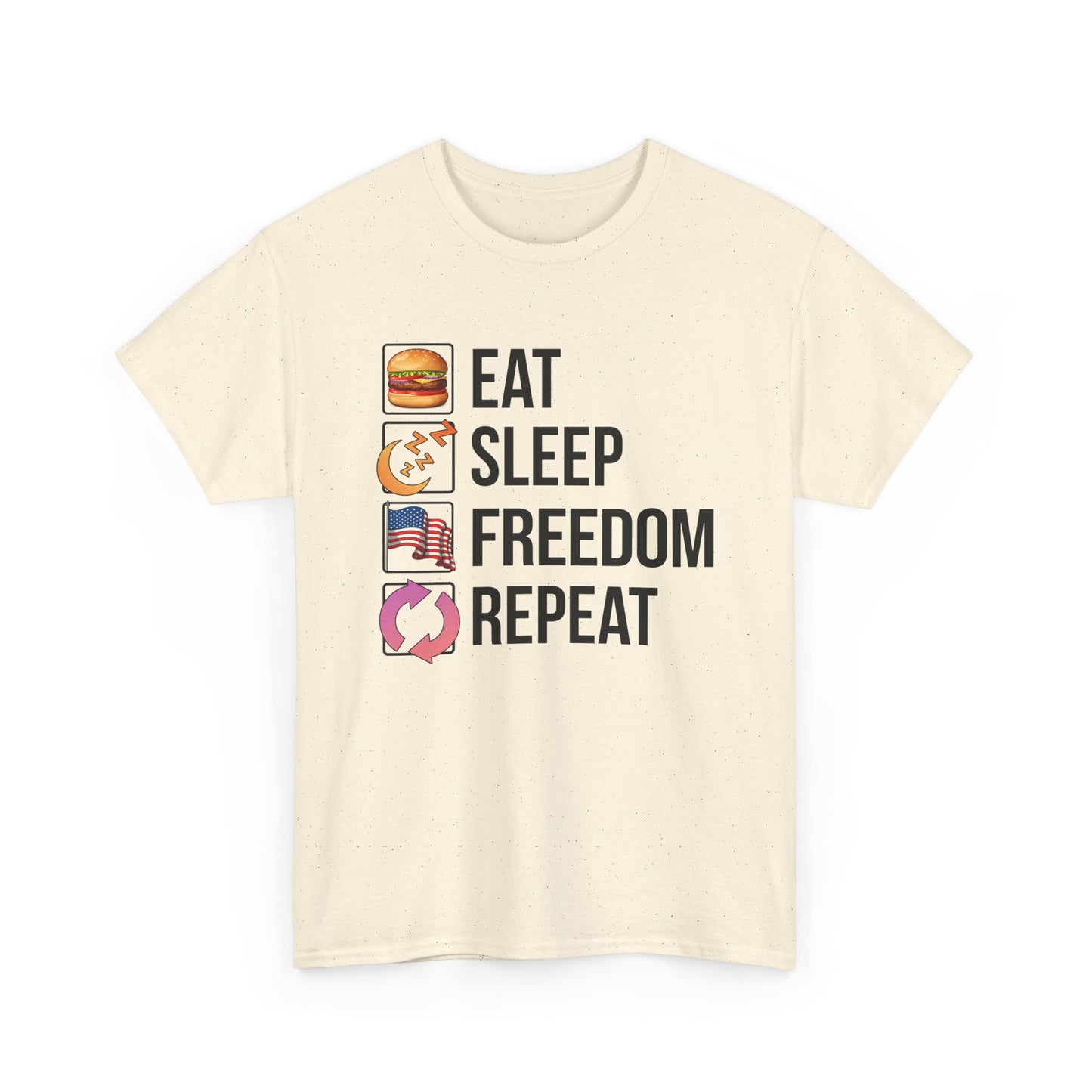 Eat. Sleep. Freedom. Repeat.