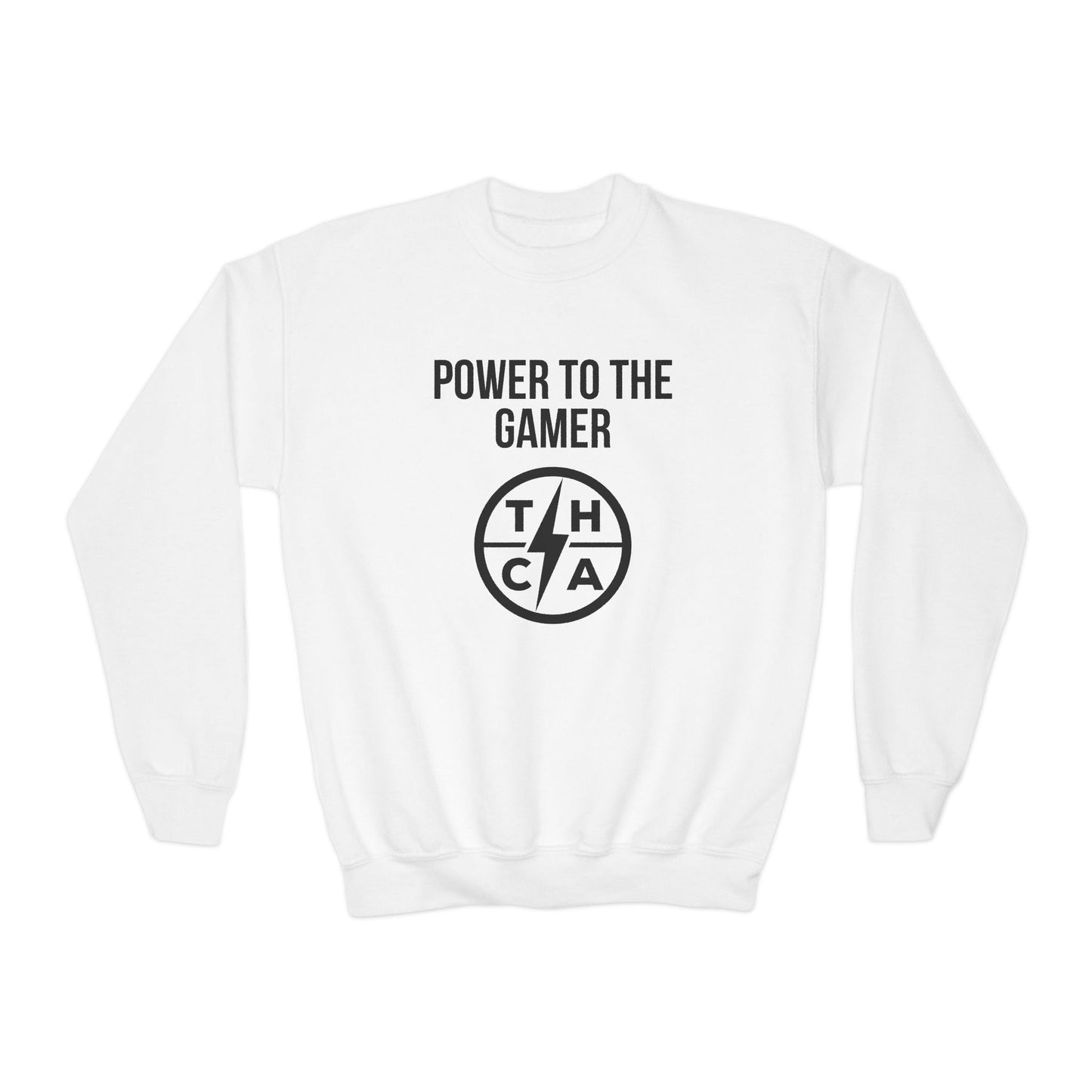 Power to the Gamer (THCA Logo)