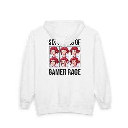 Six Stages of Gamer Rage (Female Version)