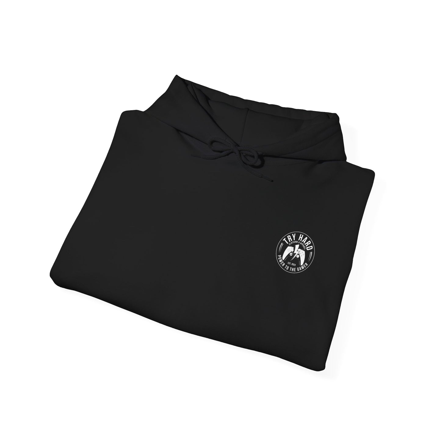 Try Hard Logo - Black & White