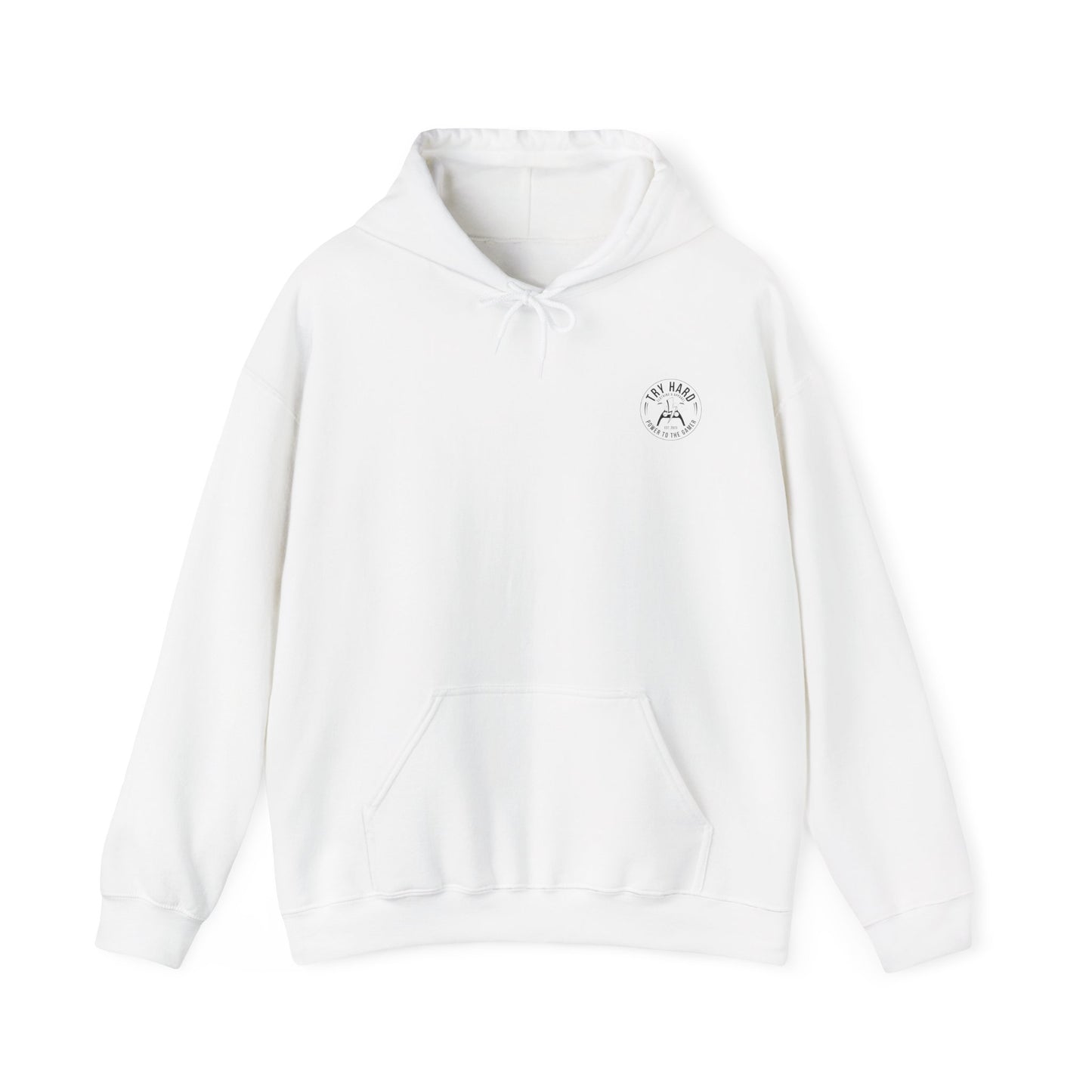 Try Hard Logo - Black & White