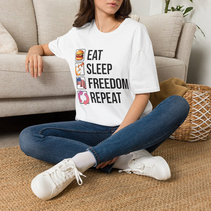 Eat. Sleep. Freedom. Repeat.