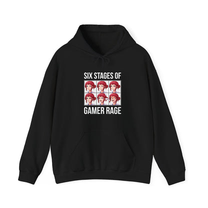 Six Stages of Gamer Rage (Female Version)