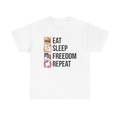 Eat. Sleep. Freedom. Repeat.