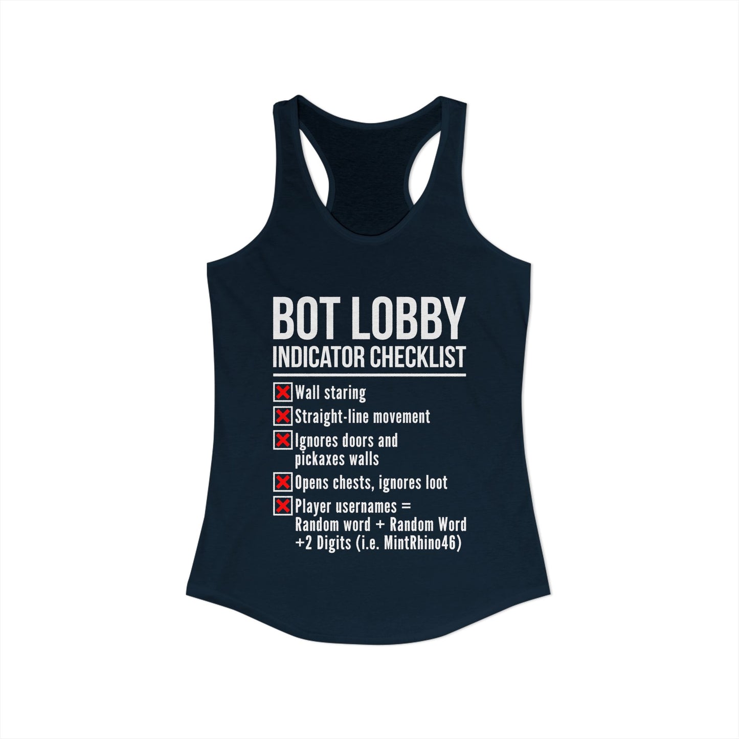 Bot Lobby Indicator Checklist