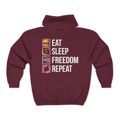 Eat. Sleep. Freedom. Repeat.