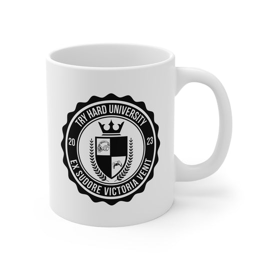 Try Hard University — Coffee Mug (11 oz)