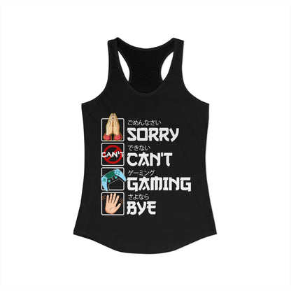 Sorry. Can't. Gaming. Bye. (Anime Version)