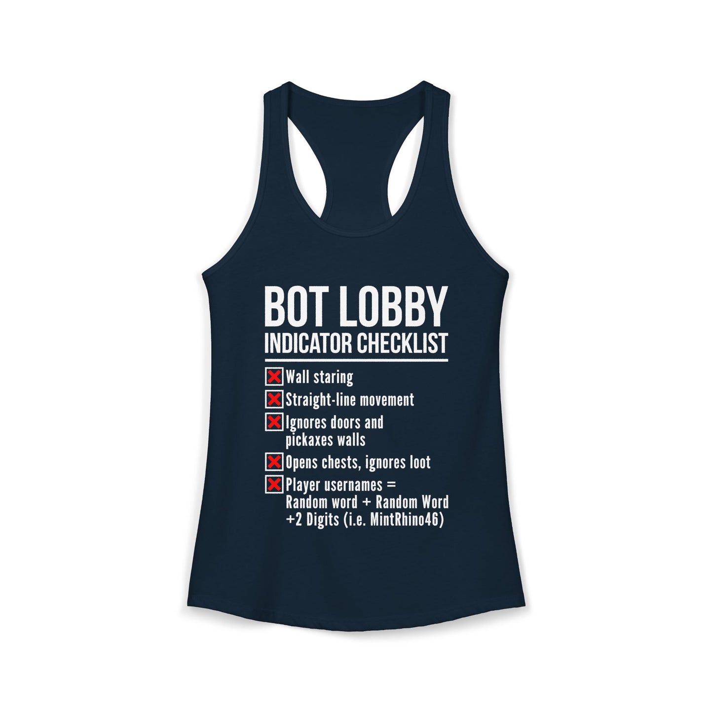 Bot Lobby Indicator Checklist