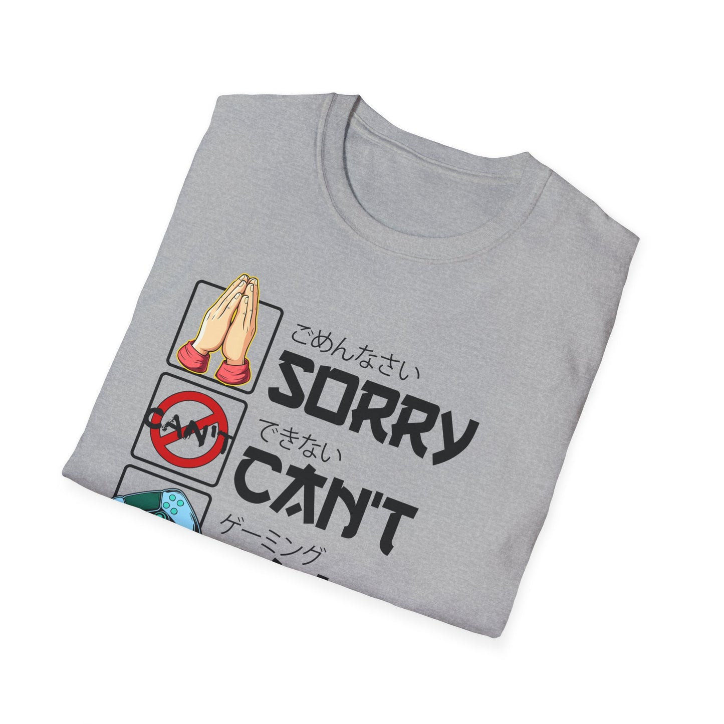 Sorry. Can't. Gaming. Bye. (Anime Version)