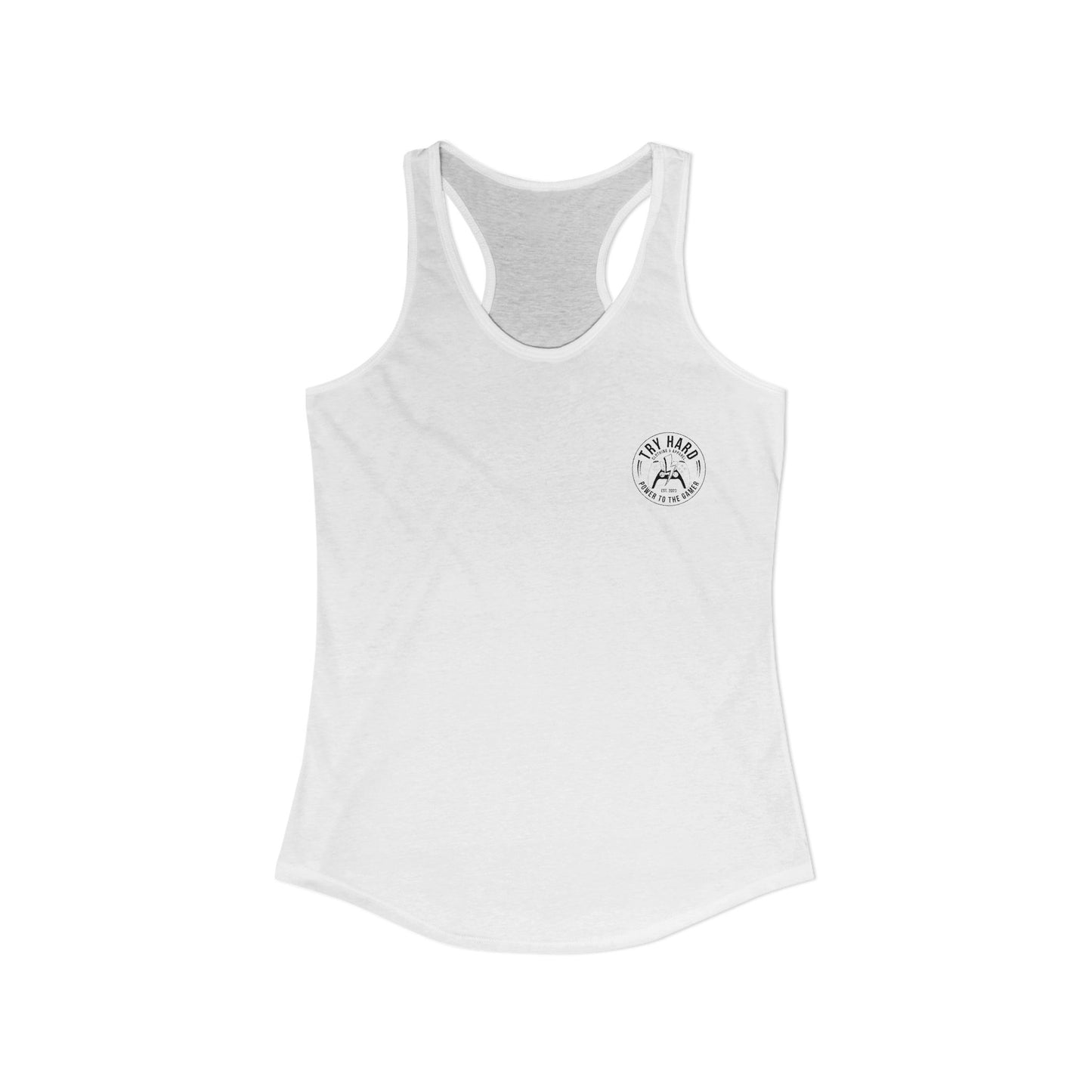 Try Hard Logo - Black & White
