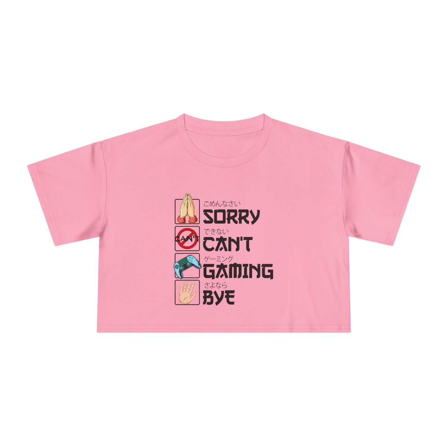 Sorry. Can't. Gaming. Bye. (Anime Version)