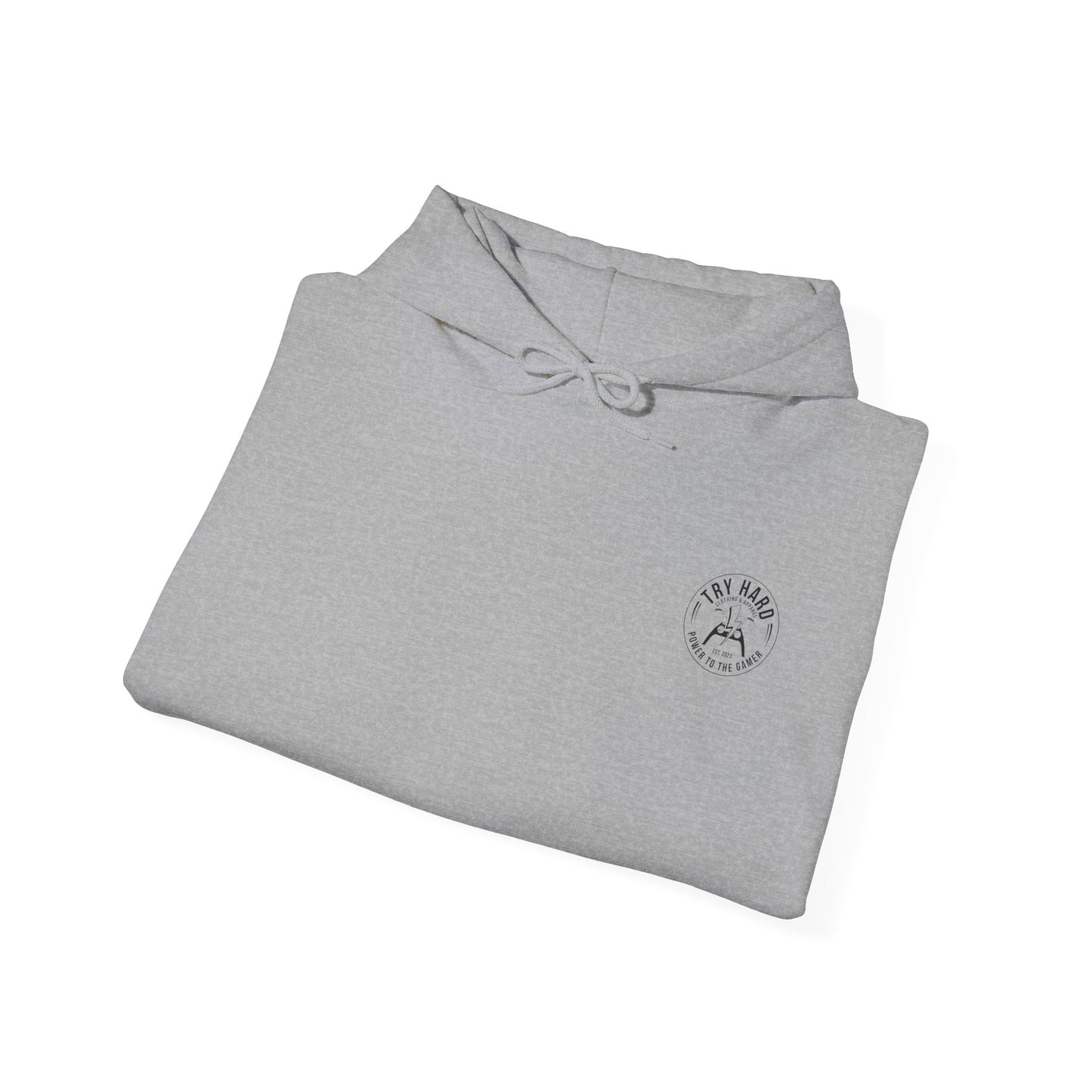 Try Hard Logo - Black & White