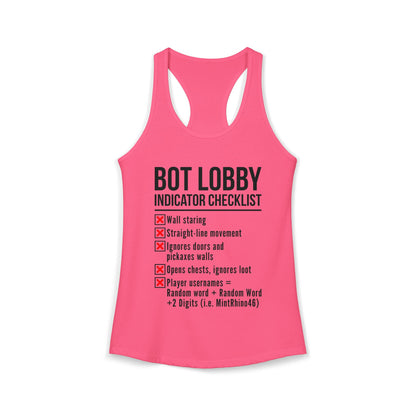 Bot Lobby Indicator Checklist