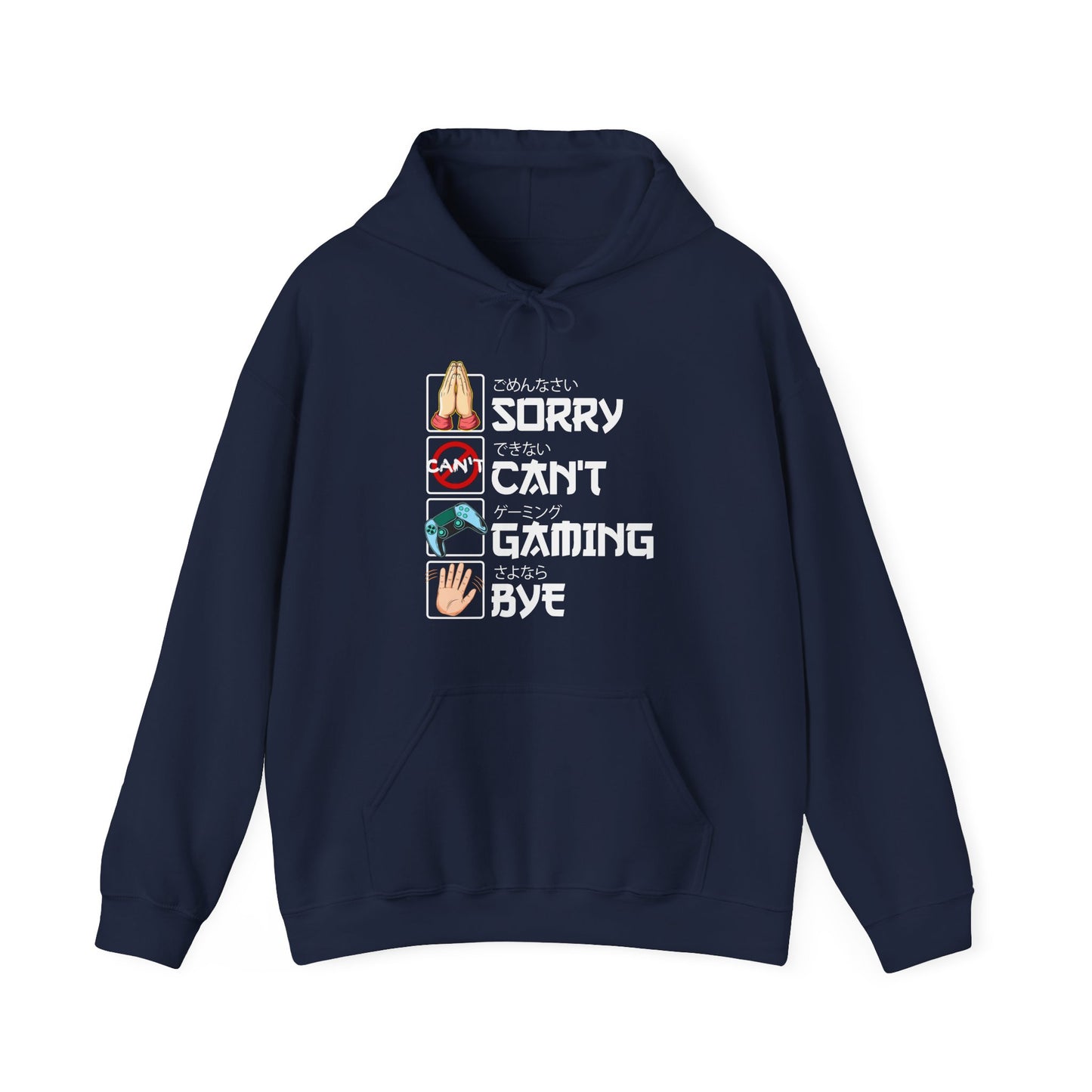 Sorry. Can't. Gaming. Bye. (Anime Version)