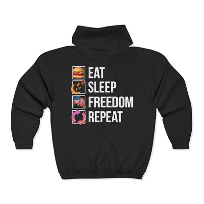 Eat. Sleep. Freedom. Repeat.