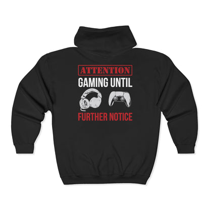 Attention: Gaming Until Further Notice