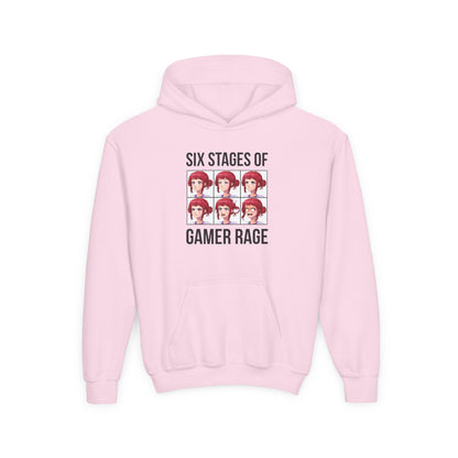 Six Stages of Gamer Rage (Female Version)